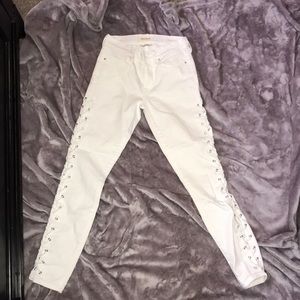 PAC SUN Jeans white with ties